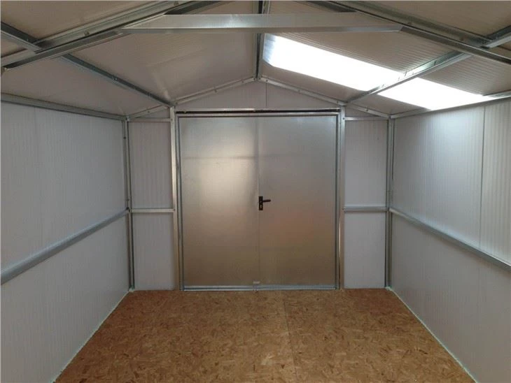 Britain NZ Customized Prefab Steel Structure Gable Roof Garden Shed Britain NZ Customized Prefab Steel Structure Gable Roof Garden Shed